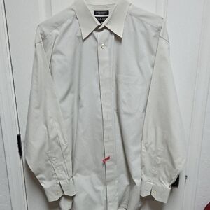 Murano White Dress Shirt Classic Formal Style